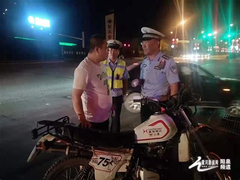 重拳出击 交警一大队持续打击摩托车违法行为_黄河新闻网