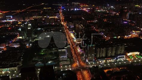 大同古城夜景延时摄影—高清视频下载、购买_视觉中国视频素材中心