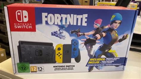 Fortnite Special Edition Nintendo Switch | Unboxing – Nintendo Wire