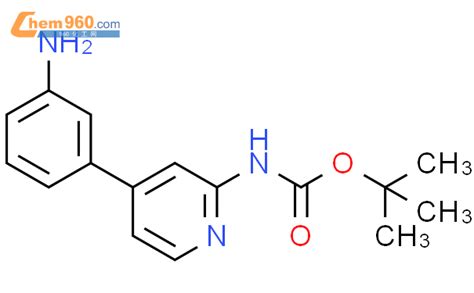 823215-68-5_Carbamic acid, [4-(3-aminophenyl)-2-pyridinyl]-, 1,1 ...