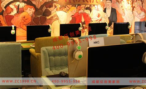 网吧桌椅，网吧沙发，专业网咖桌椅厂家【广州凡仲家具】