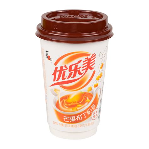 优乐美Q弹椰果冲泡奶茶单杯装80克 原味香芋多口味饮料品下午茶