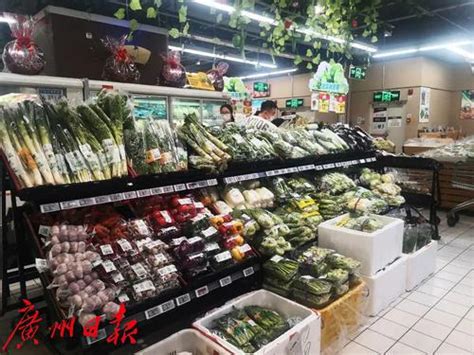 广州黄埔：超市生鲜食品供应翻倍补货一小时内到位