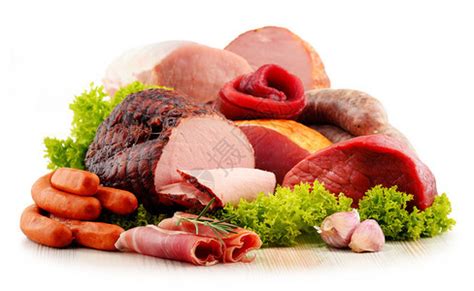 各种肉类产品包括火腿和白高清图片下载-正版图片503004636-摄图网