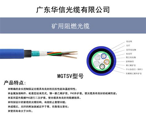 MGTSV-6B1 6芯矿用阻燃光缆 电信级煤矿矿厂光缆 矿用阻燃光纤-阿里巴巴