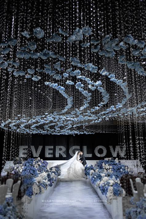 高级蓝色水晶 - 主题婚礼 - 婚礼图片 - 婚礼风尚
