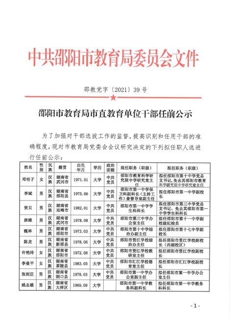 杭州市临安区区管领导干部任前公示通告--今日临安