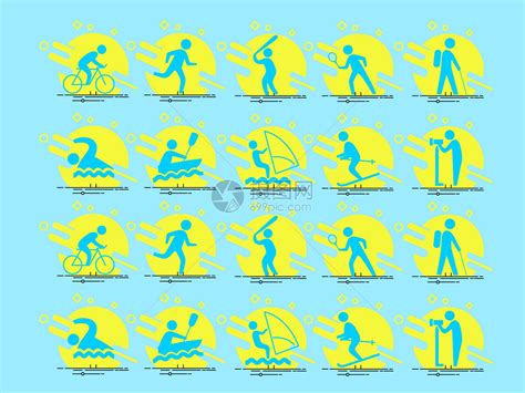 全运会体育运动项目图标素材图片免费下载-千库网