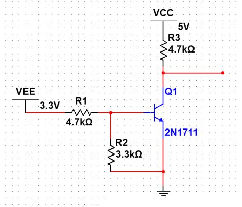 详解一种简单实用的双向电平转换电路3.3V-5V工作状态