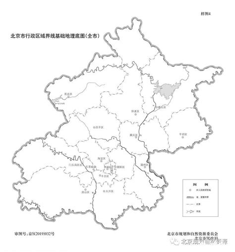 北京市行政区域地图板块png图片免费下载-素材7SyeeUVee-新图网