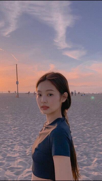 珍妮温柔头像高清女生