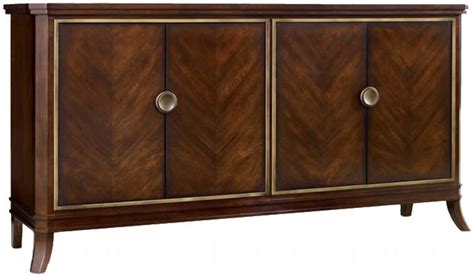 普罗蒂克定制家具 美式现代客厅实木装饰柜 欧式拼色储物柜餐边柜-美间设计