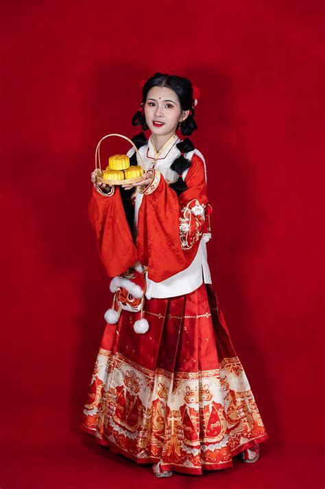 汉服女子写真图片