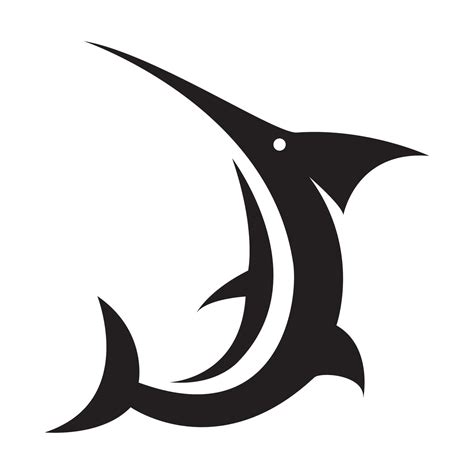 moderne vorm zwaardvis zee logo symbool vector pictogram illustratie grafisch ontwerp 5543947 ...
