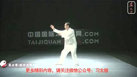 赵幼斌老师杨氏太极拳85式教学05 提手上势 侧_腾讯视频