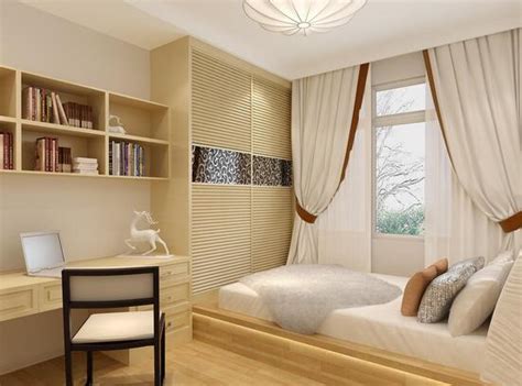四平米小卧室装修设计 四平米小卧室效果图 - 装修保障网