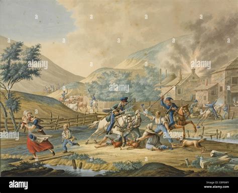 Anglo-Russian invasion of Holland in 1799. Artist: Anonymous Stock ...
