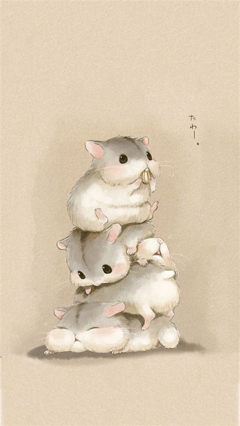 仓鼠萌壁纸图片
