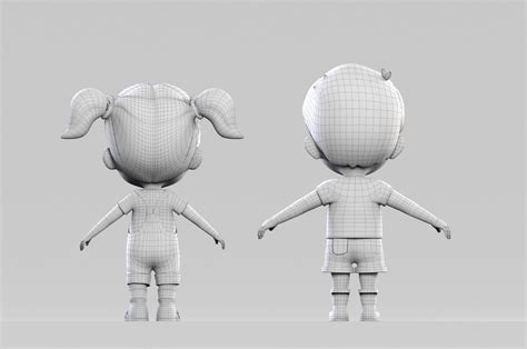 卡通角色 三维人物 3D建模 片头动画 视频制作 maya|三维|人物/生物|老山羊的家 - 原创作品 - 站酷 (ZCOOL)