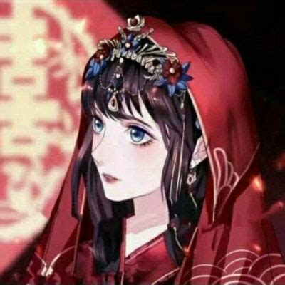 非主流新娘头像动漫可爱