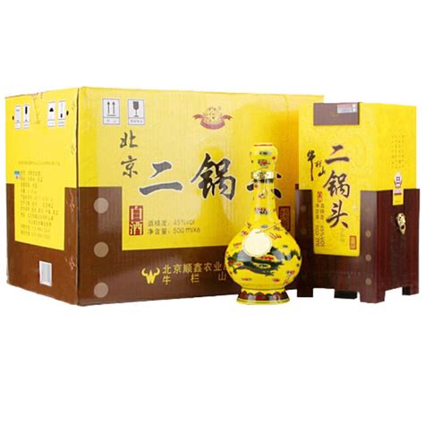 北京二锅头牛栏山经典黄龙52度500ml*6瓶清香型酒整箱特价包邮-淘宝网