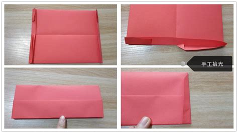 简单的折纸小口袋钱包，2分钟几个步骤就能完成小钱包折纸