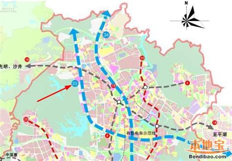 深圳地铁33号线（走向+站点+线路图+进展） - 深圳本地宝