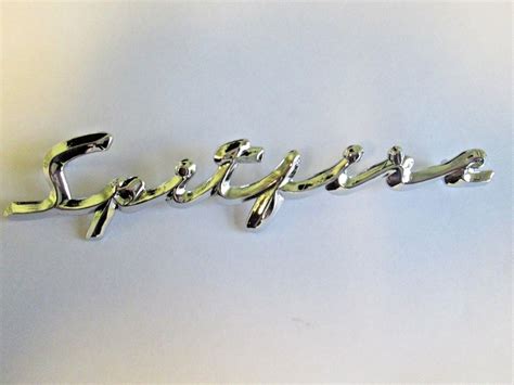 Spitfire Script Badge Triumph Chrome Plated 621468 | Gift Gnu