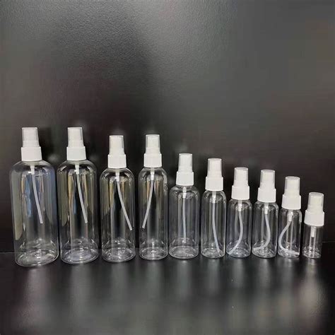 厂家批发 30ml透明pet塑料瓶便携按压喷头60毫升补水化妆喷雾瓶子-阿里巴巴