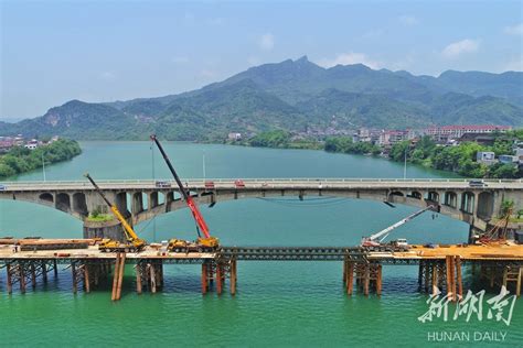 邵阳市桃花桥工程建设启动 计划2020年6月底建成通车 - 市州精选 - 湖南在线 - 华声在线