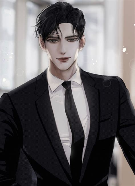 动漫男头总裁图片