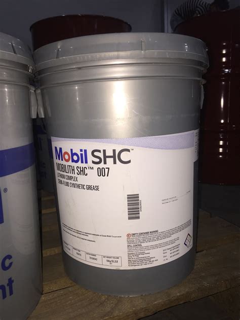 美孚力富油脂SHC系列合成高温润滑脂 Mobilith SHC100 220 460 007号红色复合锂基润滑脂 16KG-成都凌众润滑油有限公司