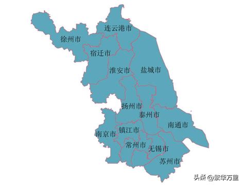 江苏省地图高清版大图_江苏地区分布图_微信公众号文章