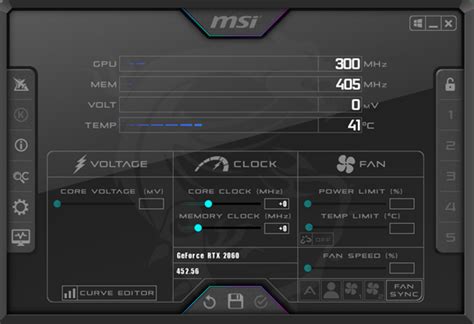 微星超频软件MSI Afterburner怎么用？这是载图：