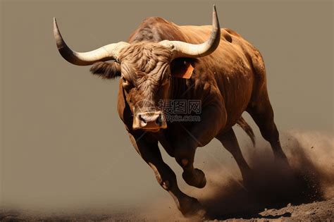 奔跑的牛高清图片下载-正版图片600439279-摄图网