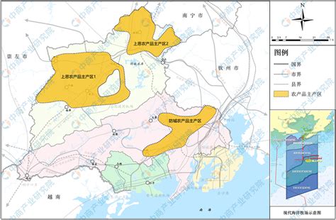 【产业图谱】2022年防城港市产业布局及产业招商地图分析-中商情报网