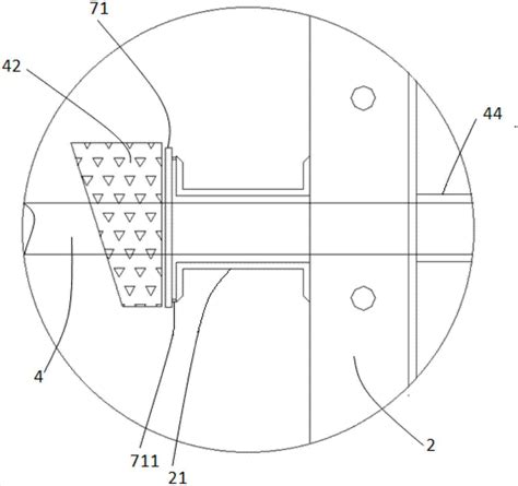 一种相邻墙体狭小空间模板安装结构的制作方法