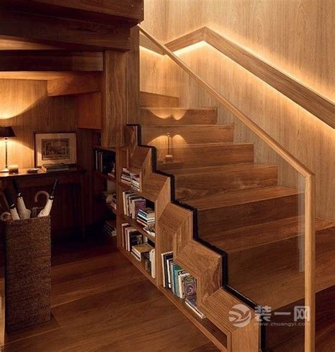 9款楼梯下空间利用效果图 有书柜有储物柜简直太美了 - 本地资讯 - 装一网