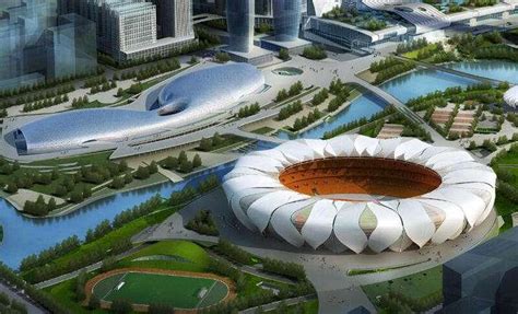2022年杭州亚运会主会场，“大莲花”亮灯瞬间太美了！