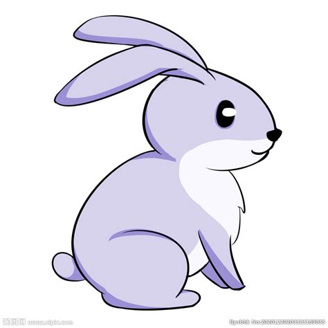 可爱紫色兔子矢量图设计图__动漫人物_动漫动画_设计图库_昵图网nipic.com