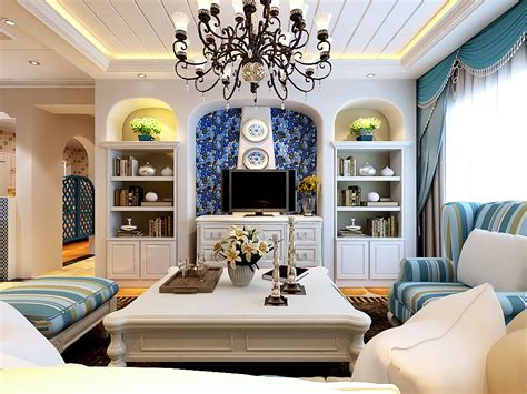 地中海风格的美|空间|家装设计|欢乐易家设计装修 - 原创作品 - 站酷 (ZCOOL)