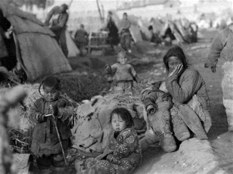 1927年济南老照片 山东大饥荒悲惨场景复现-天下老照片网
