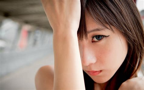 asian, girl, eyes Wallpaper, HD Girls 4K Wallpapers, Images and ...