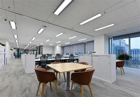 2000平方合肥科技公司办公室装修设计实景案例-工程案例-卓创建筑装饰
