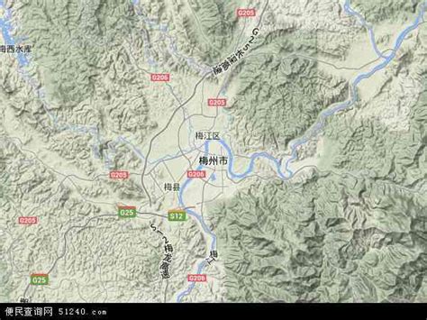 梅州市地图 - 梅州市卫星地图 - 梅州市高清航拍地图 - 便民查询网地图