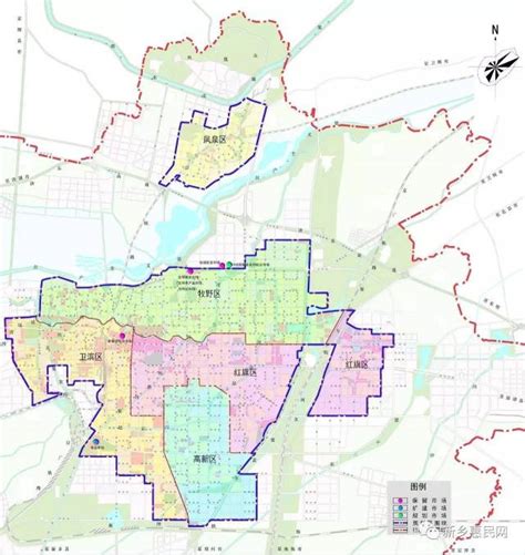 2020合肥高新区初中学区划分图一览- 合肥本地宝