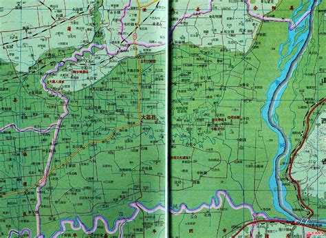 大荔县地图图片