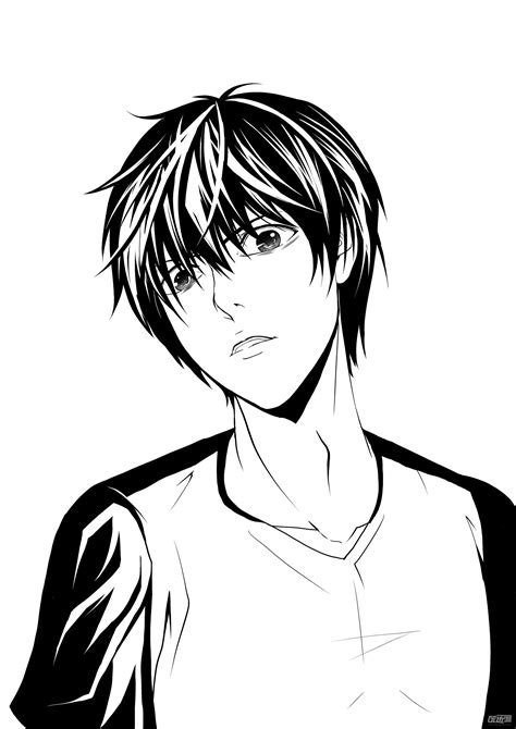 手绘漫画人脸图片