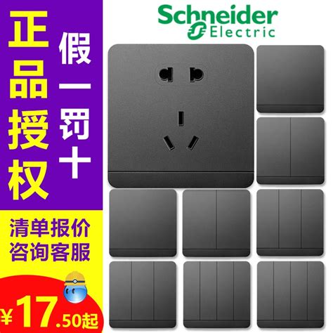 施耐德（Schneider）开关插座 插座面板 10A五孔带USB插座面板2.1A 睿意系列 白色-京东商城【降价监控 价格走势 历史价格 ...