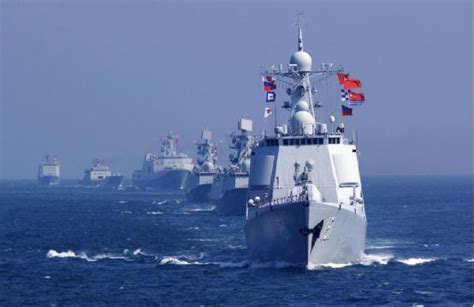 美日法澳东海军演之际，中俄军舰呈夹击之势逼近，释放什么信号？|军演|美日|四国_新浪新闻